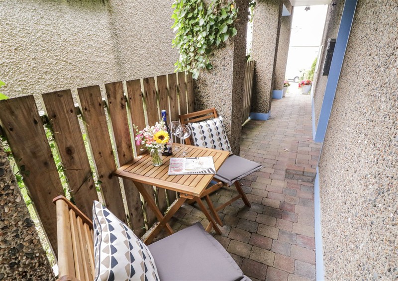 Enjoy a cup of tea on the patio at The Burma, Letterkenny