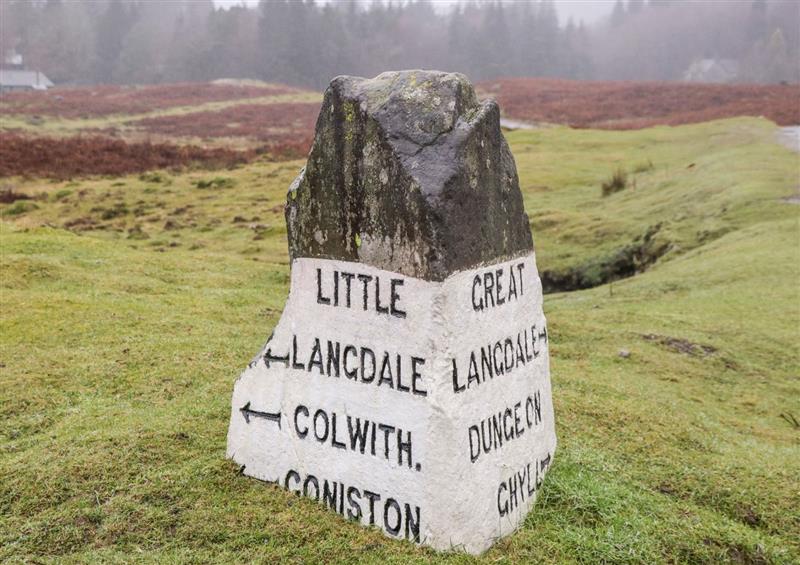 The area around The Burrow at The Burrow, Windermere