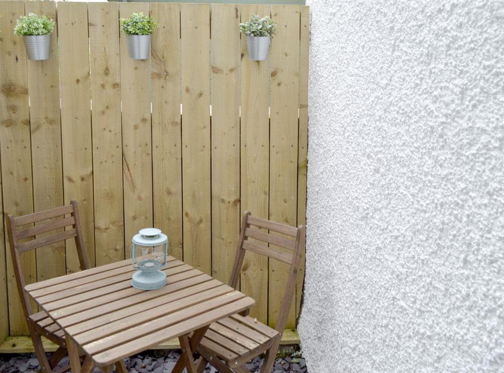 Outdoor area at The Butlers House in Ulverston, Cumbria