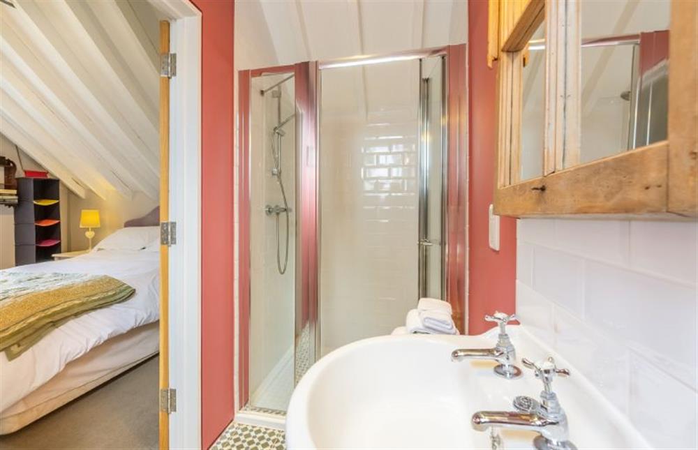 En-suite with walk in shower at The Buttery, Freston