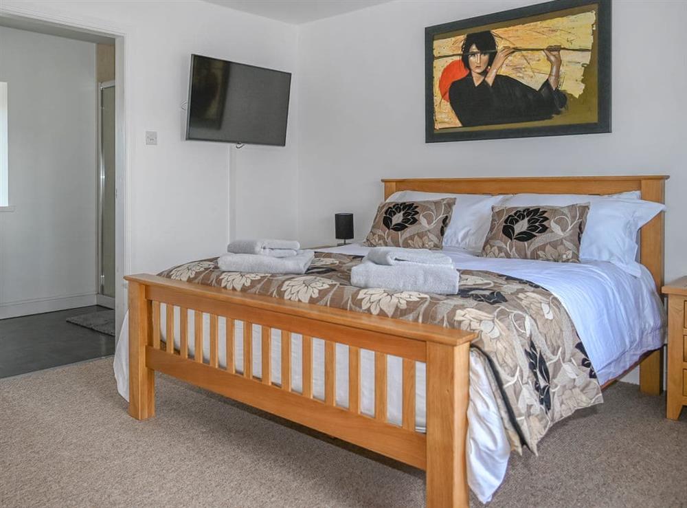 Double bedroom at The Byre @ Camp Douglas in Castle Douglas, Kirkcudbrightshire