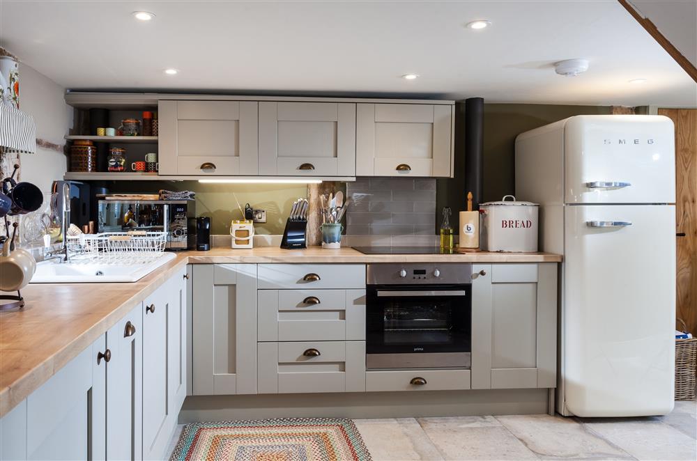 Bright and airy well-equipped kitchen at The Byre, Bridgnorth