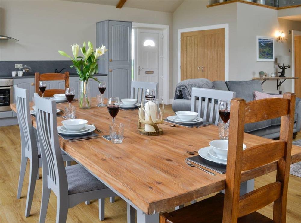 Dining Area at The Byre in Castle Douglas, Kirkcudbrightshire