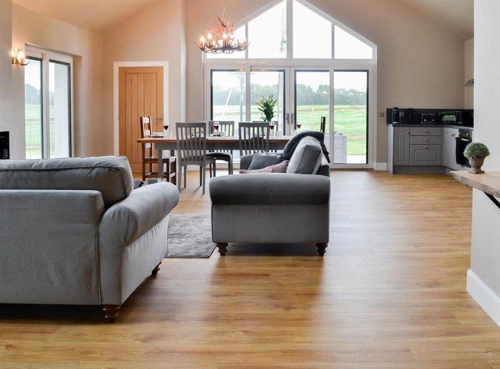 Open plan living space (photo 3) at The Byre in Castle Douglas, Kirkcudbrightshire