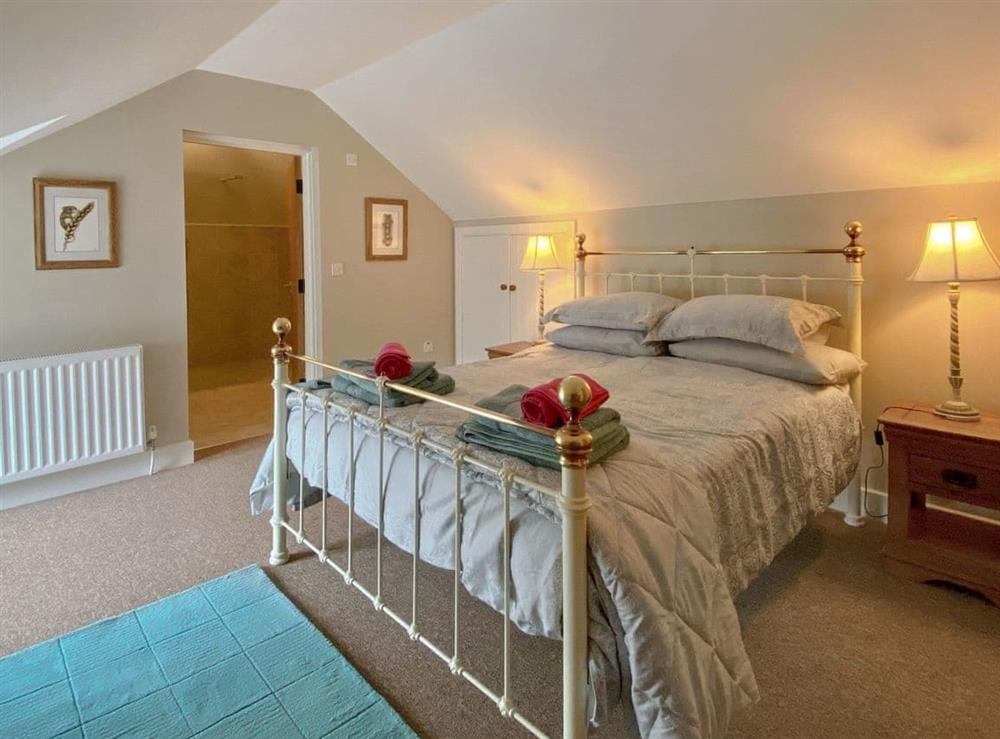 Double bedroom at The Byre in Chatton, near Alnwick, Northumberland