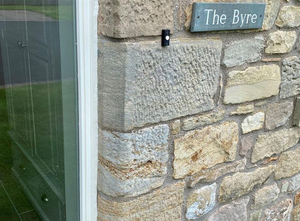 Exterior at The Byre in Chatton, near Alnwick, Northumberland