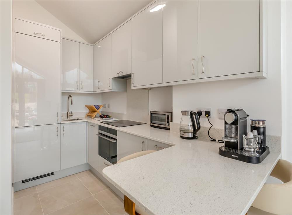 Kitchen at The Byre in Churchstanton, near Taunton, Somerset