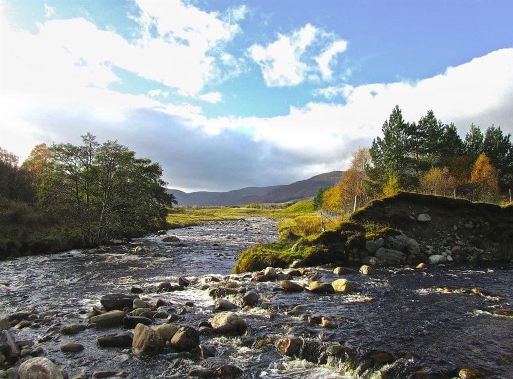Glen Banchor, a short walk from the property and part of the Wildcat Trail at The Byre in Newtonmore, Inverness-shire., Inverness-Shire
