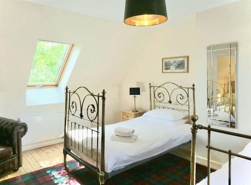 Twin bedroom at The Byre in Newtonmore, Inverness-shire., Inverness-Shire