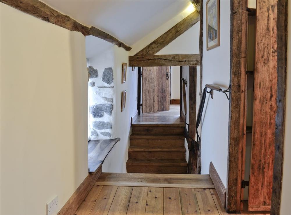 Hallway at The Byre in Penycae, near Wrexham, Great Britain