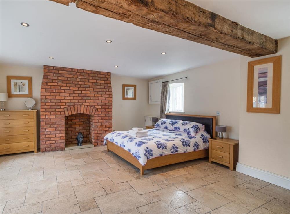 Double bedroom at The Byre in Sandsend, North Yorkshire