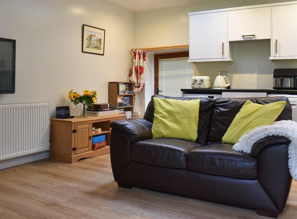 Open plan living space at The Byre in Stokesley, near Danby, North Yorkshire