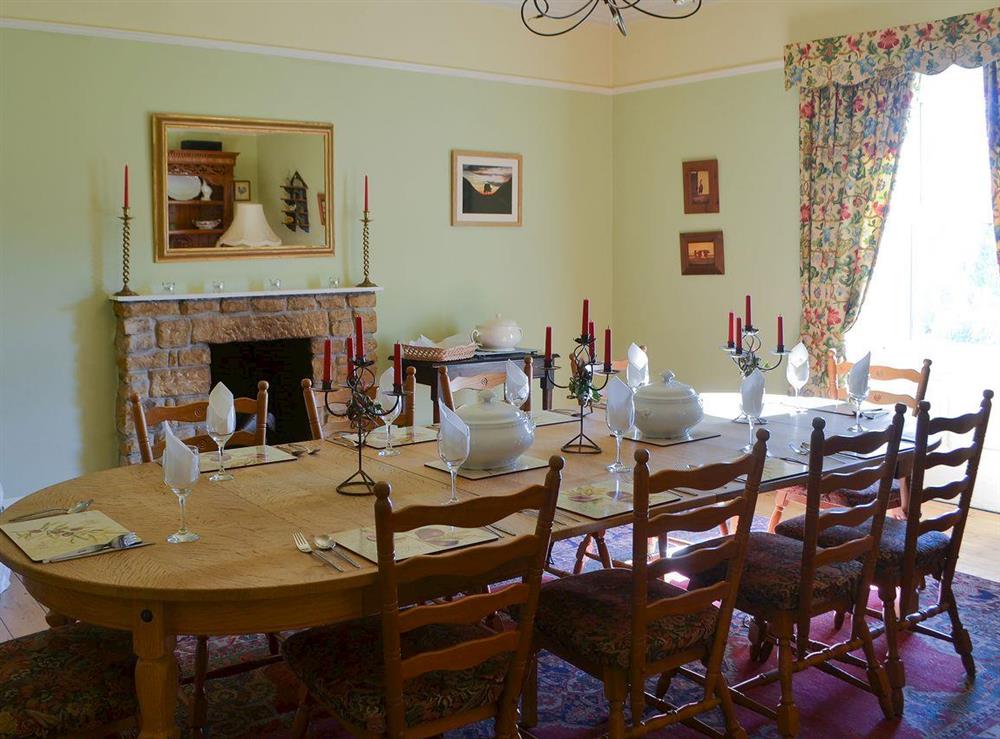 Dining room at The Byrness in Byrness Village, near Otterburn, Northumberland