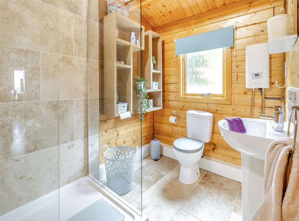 Bathroom at The Cabin Cefn Mawr in Cefn Mawr, near Newtown, Powys