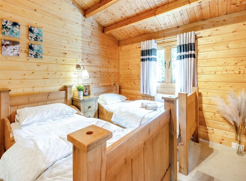 Twin bedroom (photo 2) at The Cabin Cefn Mawr in Cefn Mawr, near Newtown, Powys