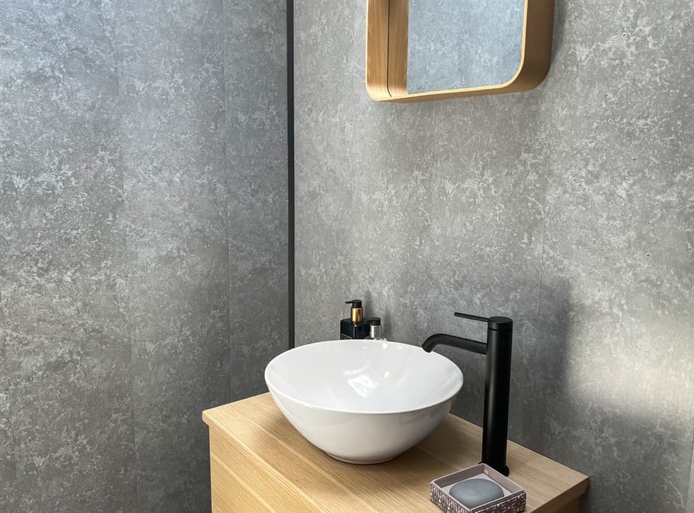 Bathroom at The Cabin in Cockermouth and the North West Fells, Cumbria