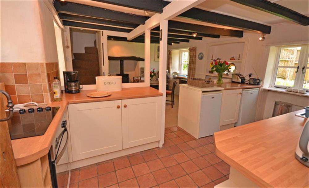 The cottage kitchen. at The Cabin in Frogmore
