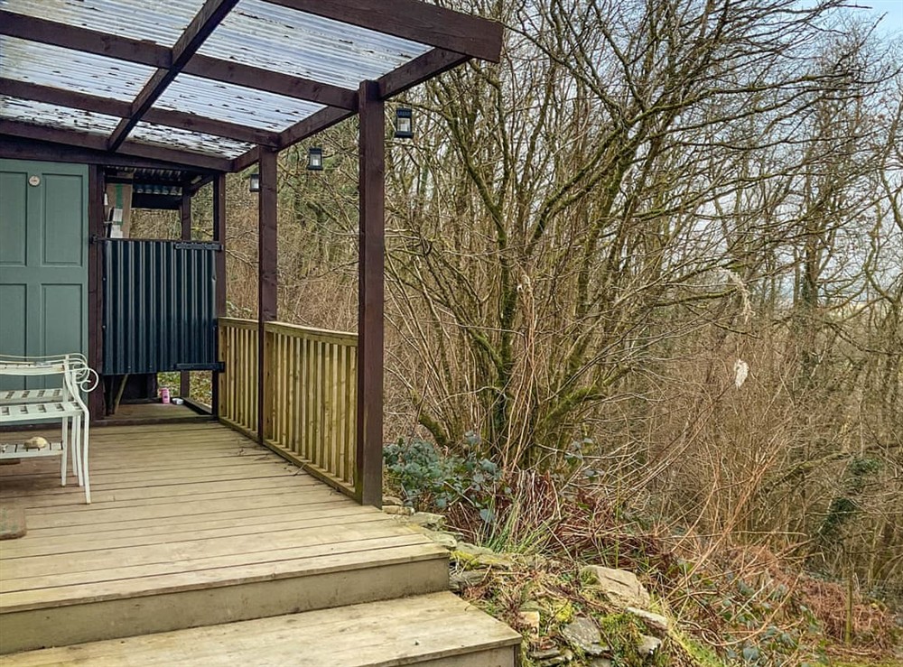 Exterior (photo 2) at The Cabin In The Woods in Llanybydder, near Llandovery, Dyfed
