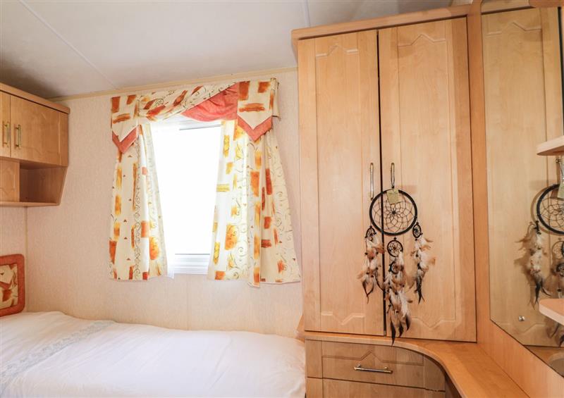 One of the 2 bedrooms at The Cabin, Occumster near Lybster