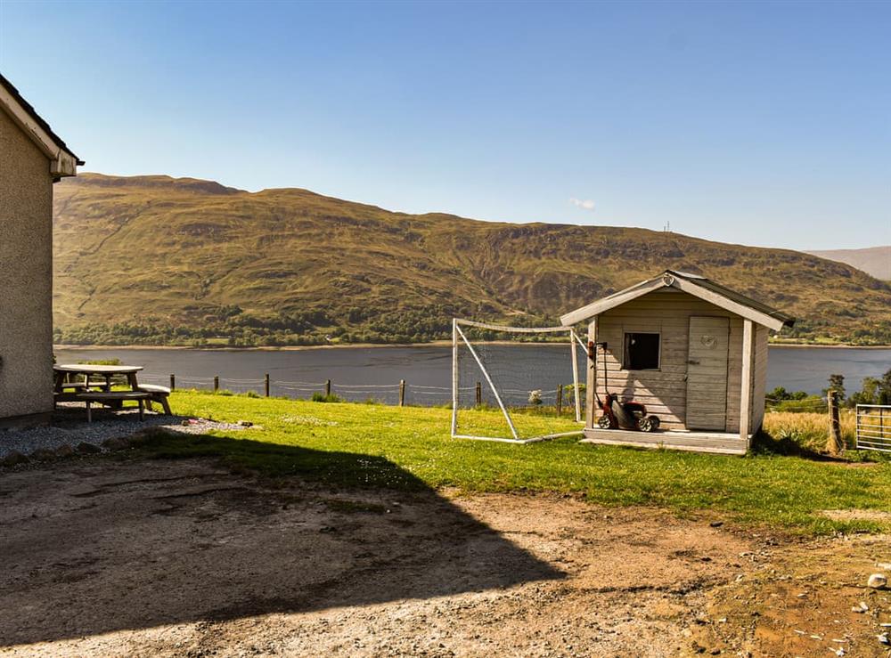 View at The Cabin in Portree, Isle Of Skye