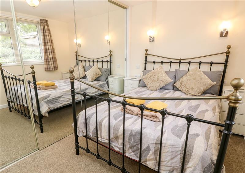 This is a bedroom at The Cabin, Sandford near Godshill