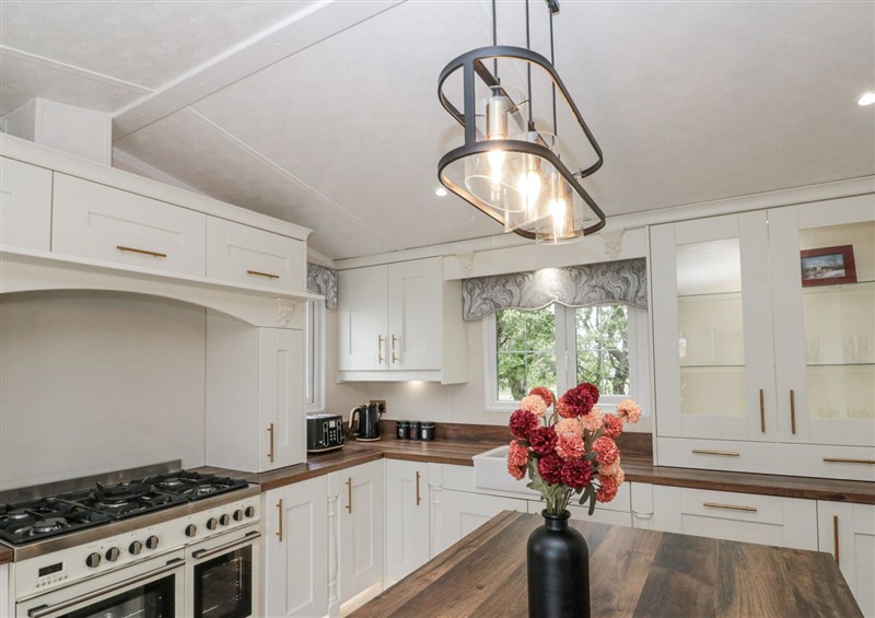 Kitchen at The Cabin, Thornton Dale