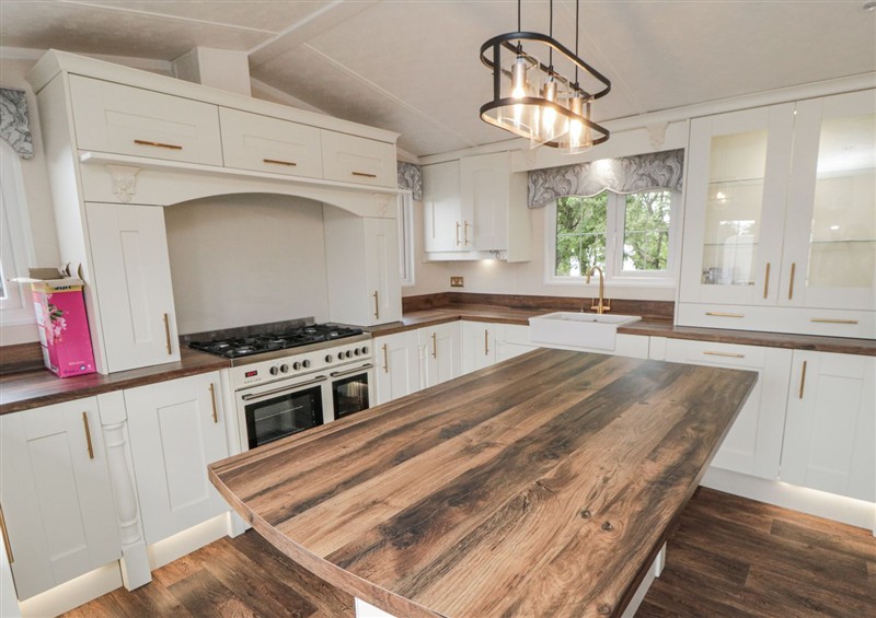 This is the kitchen (photo 3) at The Cabin, Thornton Dale