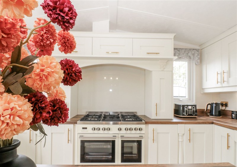 This is the kitchen at The Cabin, Thornton Dale