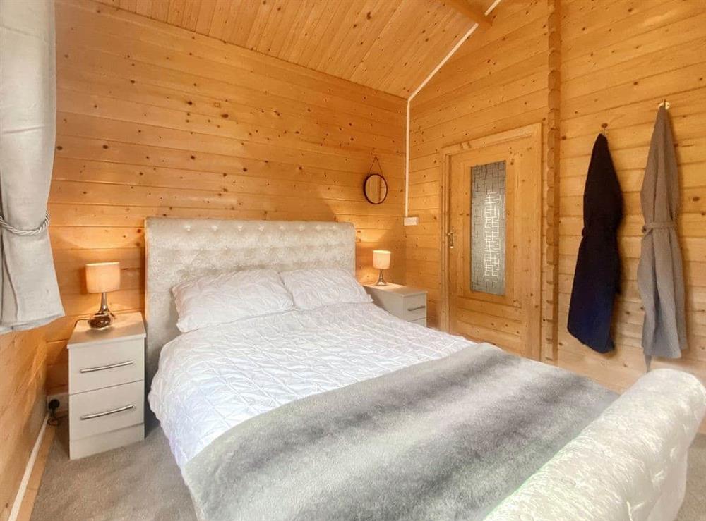 Double bedroom at The Cabin in Trowbridge, Wiltshire