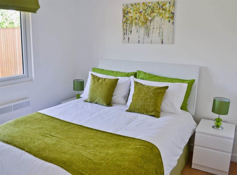 Double bedroom at The Cabin in Yarhampton, Stourport-on-Severn, Worcestershire