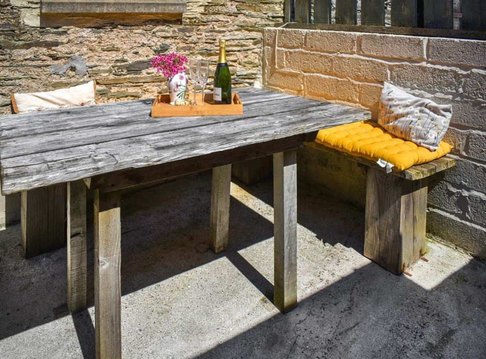 Outdoor eating area