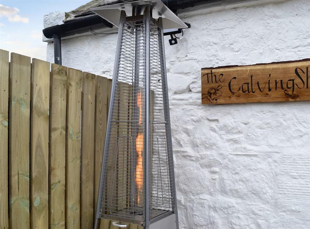 Wonderful additions to the outdoor space make it useful all year round at The Calving Shed in Near Neilston, Lanarkshire