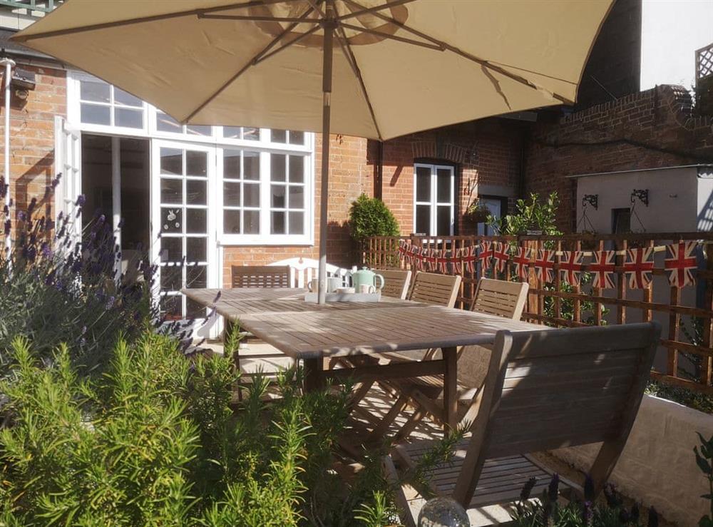 Outdoor area at The Camber in Cowes, Isle of Wight