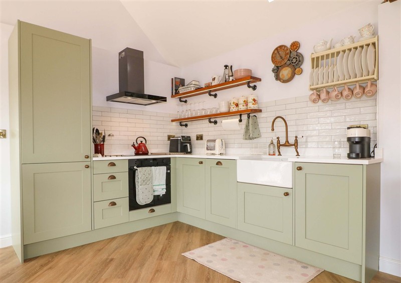 Kitchen at The Canalside Cottage, Shardlow near Castle Donington