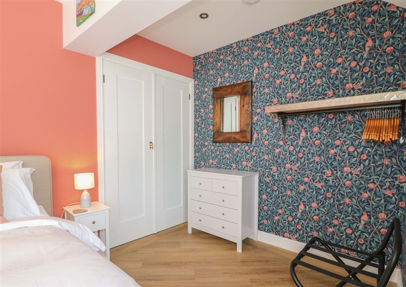 One of the 2 bedrooms at The Canalside Cottage, Shardlow near Castle Donington