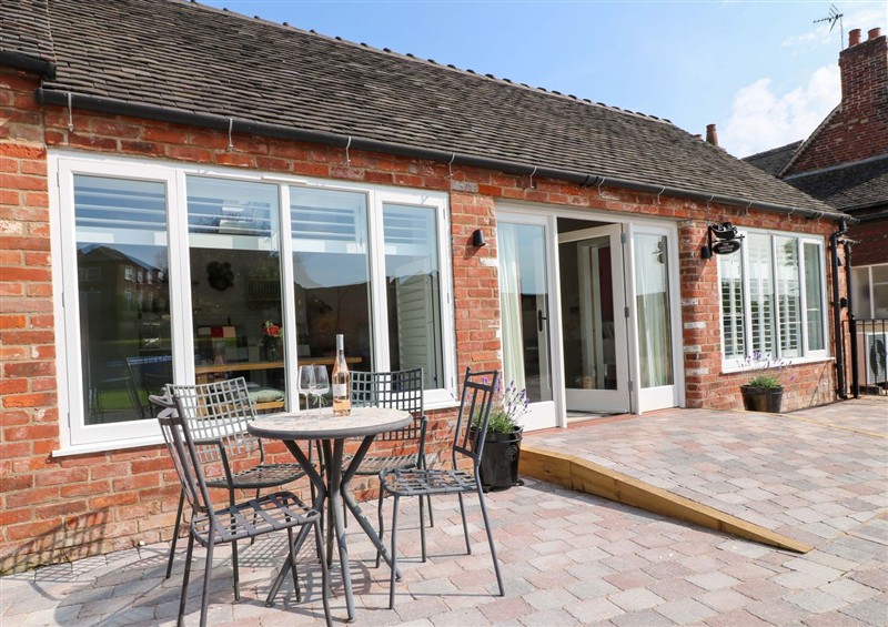 Outside at The Canalside Cottage, Shardlow near Castle Donington