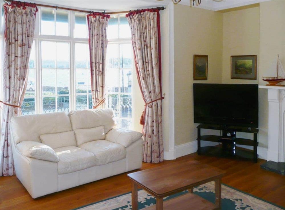Living room at The Captains House in Instow, Nr Bideford, North Devon., Great Britain