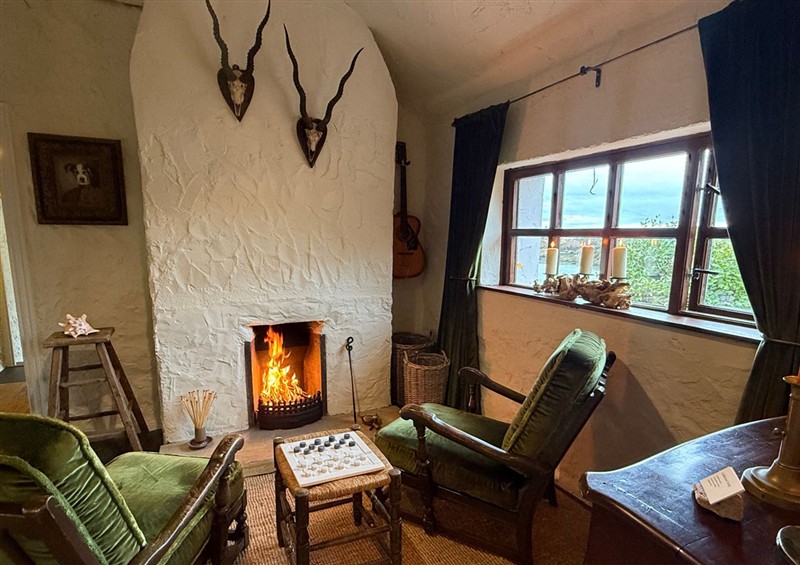 Enjoy the living room at The Captains Nest, Bunbeg