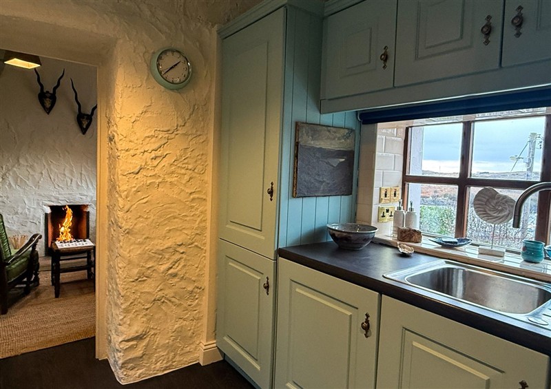 The kitchen at The Captains Nest, Bunbeg