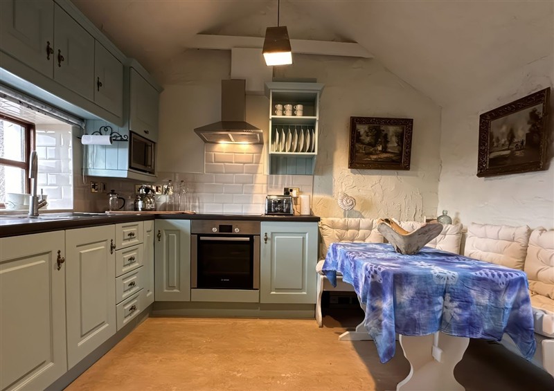 This is the kitchen at The Captains Nest, Bunbeg