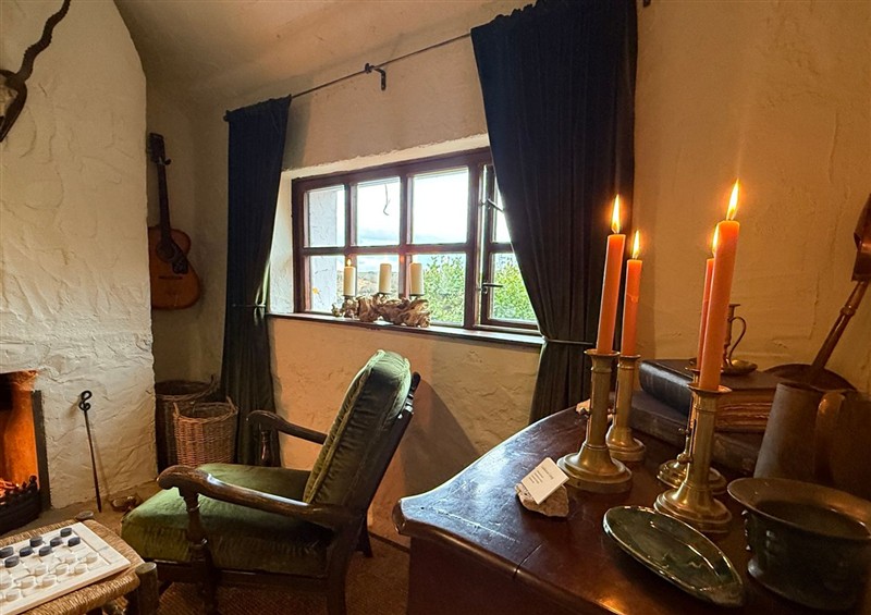 This is the living room at The Captains Nest, Bunbeg