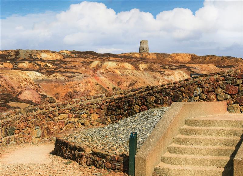 Rural landscape at The Caravan @ Llettyr Wennol, Cemaes Bay