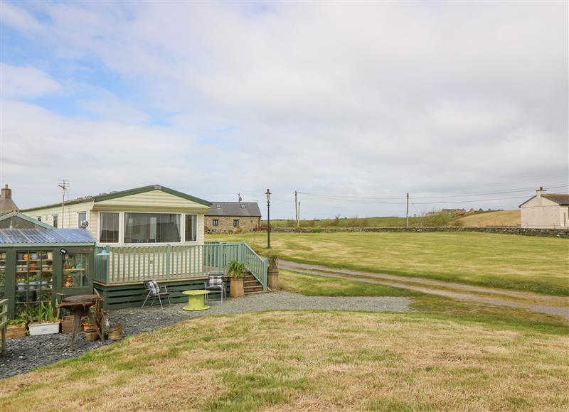 The garden (photo 2) at The Caravan @ Llettyr Wennol, Cemaes Bay