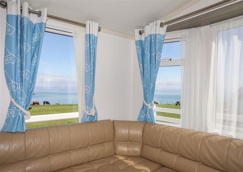 Relax in the living area at The Caravan - Cilan, Cilan Uchaf near Abersoch