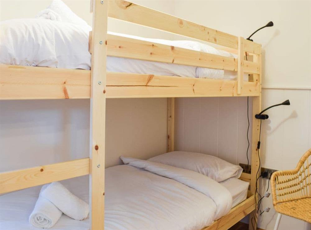 Typical bunk bedroom at The Caravan & Motorhom Club/ the Lodge in Truro, Cornwall