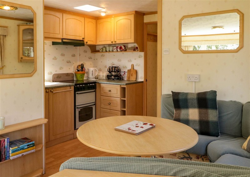 Enjoy the living room at The Caravan@Meenacross, Cranford near Carrigart