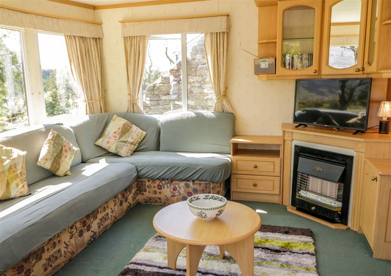 Relax in the living area (photo 2) at The Caravan@Meenacross, Cranford near Carrigart