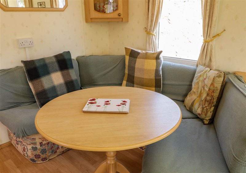 The living room at The Caravan@Meenacross, Cranford near Carrigart