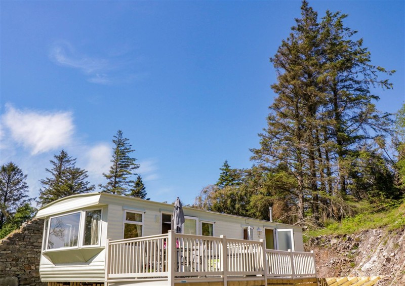 The setting at The Caravan@Meenacross, Cranford near Carrigart