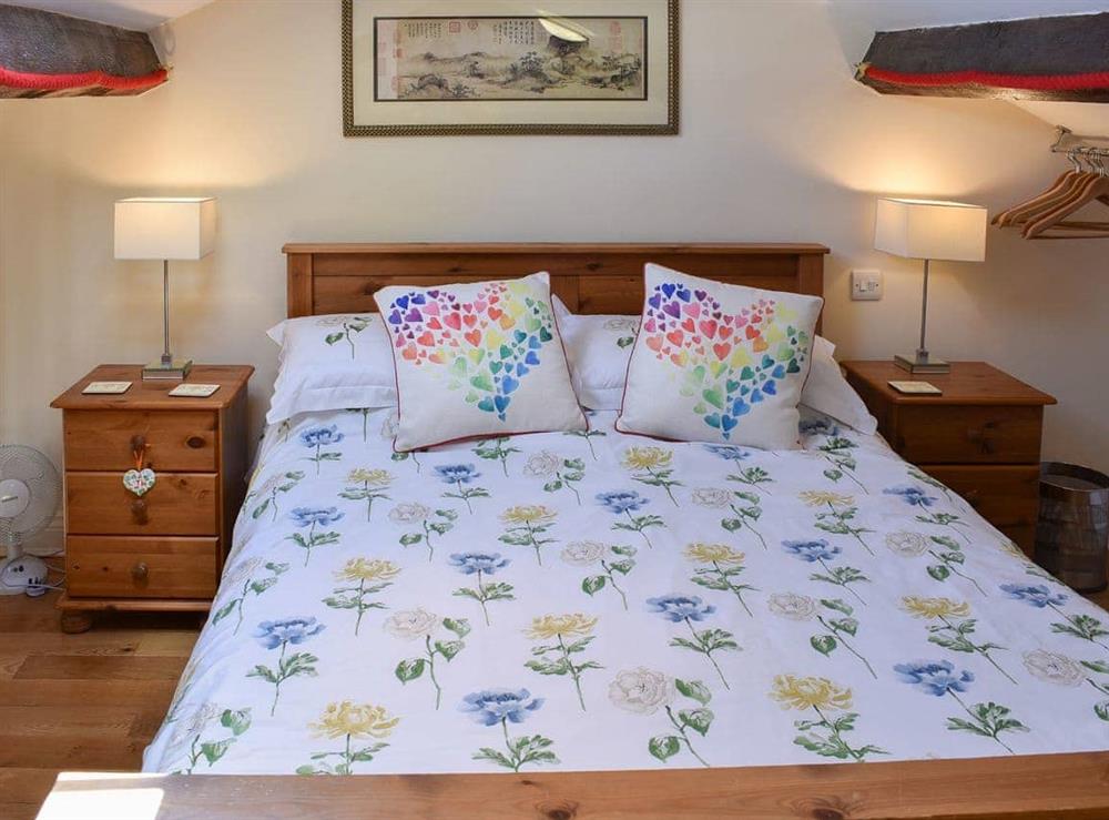 Comfortable double bedroom at The Carriage House in Watermillock-on-Ullswater, Cumbria., Great Britain